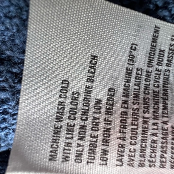 Abercrombie & Fitch Blue Cardigan Sweater Lightweight Knit - Picture 8 of 10